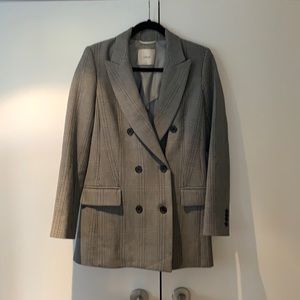 SELLING ARITZIA WILFRED MARGAUX CHECK BLAZER